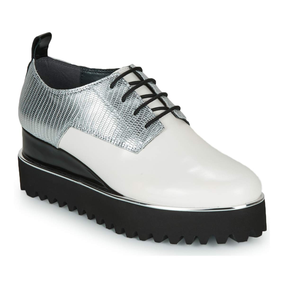 United Nude Juko Pop Derby Shoes & Brogues Women White/Silver Derby Shoes Shoes
