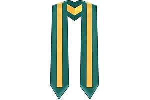 Distinguished Unisex Graduation Stole: A Symphony of Colors to Honor Your Academic Triumph