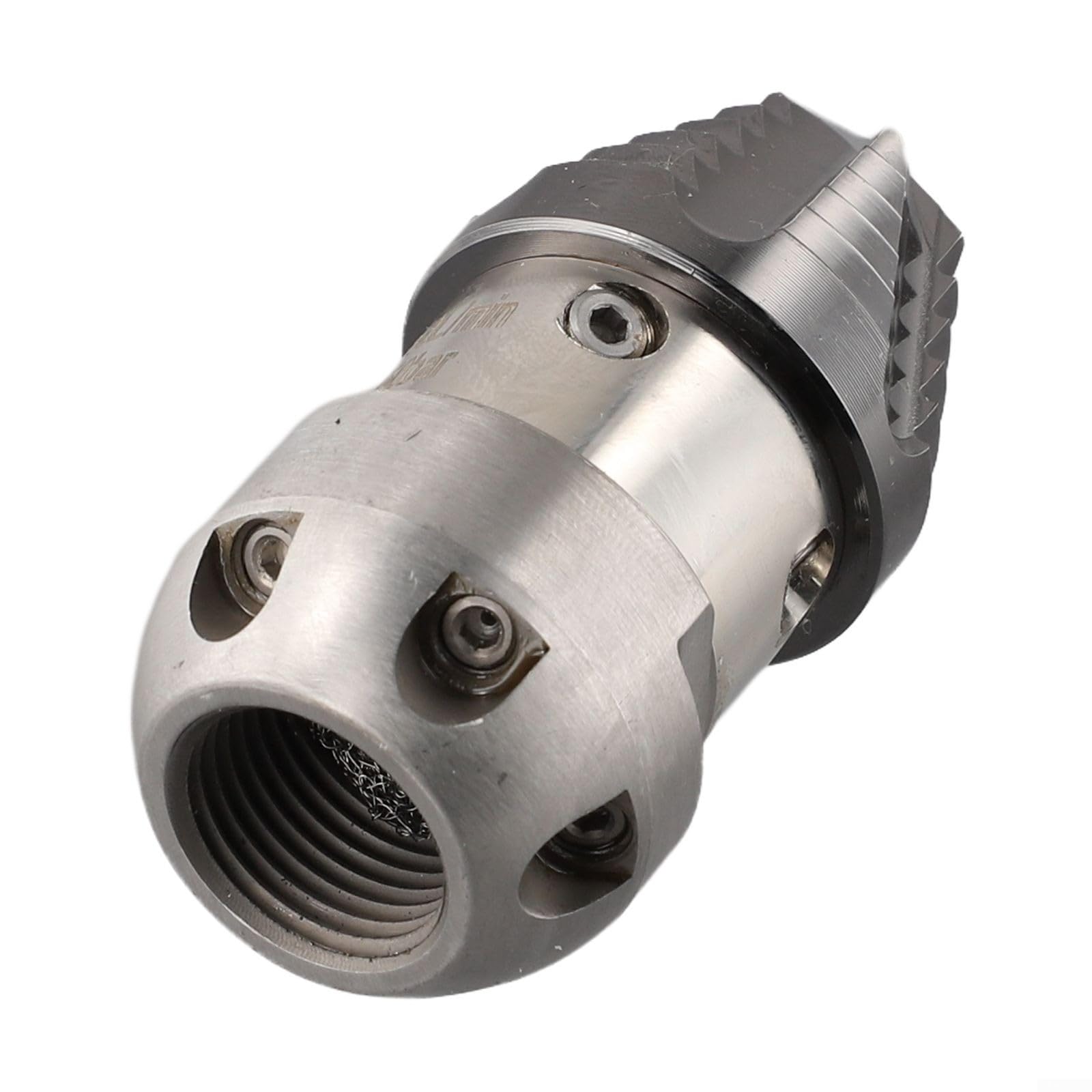 Boquilla turbo giratoria para lavadora de alta presión, boquilla de limpieza de drenaje giratoria de alta presión, accesorio de boquilla de limpieza para limpieza potente (40 l/min, 150 kg)