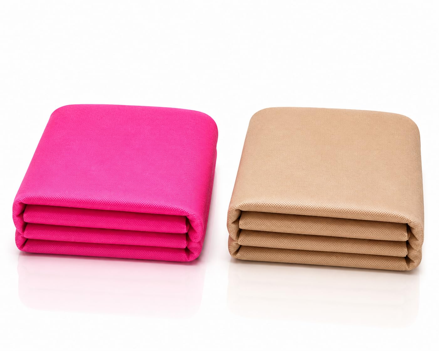90 GSM Premium Non Woven Fabric Combo Pack Pink + Beige | 2 Meter Each | 63 Inch Width | Fabric Material for Bag Making, Inner Lining, Decoration, Craft, Packaging, Organiser Covers & DIY Projects-image-37