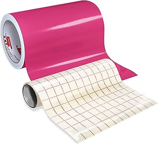 Sponsored Ad - ORACAL 651 Gloss Pink Adhesive Craft Vinyl for Cameo, Cricut & Silhouette Including Free Roll of Clear Tran...