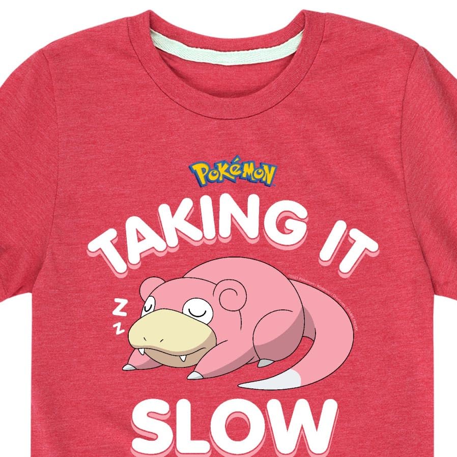 HYBRID APPAREL - Pokémon - Slowpoke Taking It Slow - Youth Short Sleeve Graphic T-Shirt3