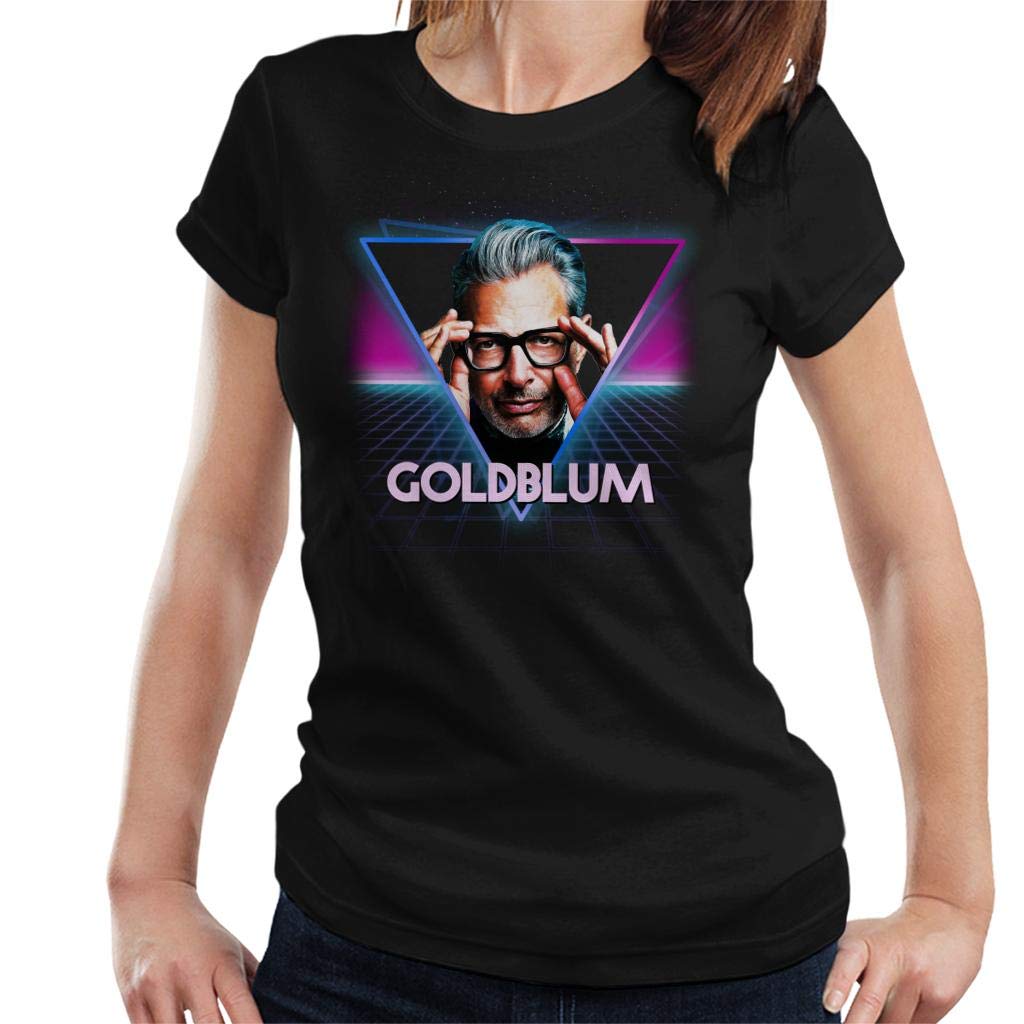 Cloud City 7 Jeff Goldblum Retro 80s Neon Landscape Women's T-Shirt