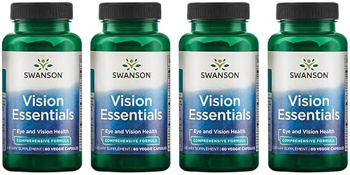 Miniatura 1 de Swanson Vision Essentials - 60 cápsulas vegetales (paquete de 4)