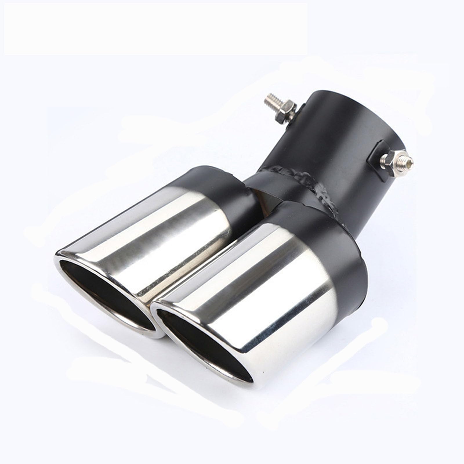 ADUYHCZ Exhaust Tip for Audi A3 8P Sportback A3 8P Sportback S 8L 8V Tailpipe Trim Muffler Pipe Car Rear Tail Pipe Exhaust Tailpipe Trim Twin Dual Outlet Exhaust Tip,A