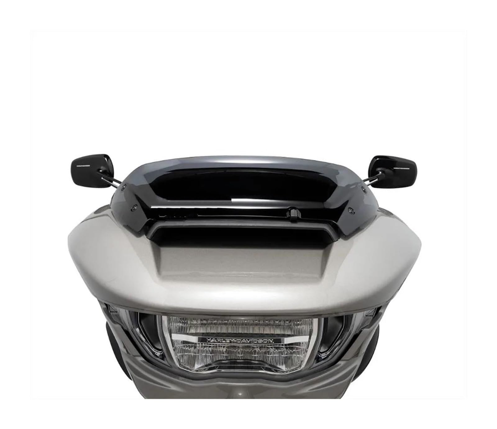 Do Motocykla Harley Touring CVO Road Glide FLTRXSE 2023 Przednia Szyba Osłona Szyby Przedniej Spojler Przedłużenie szyby motocykla(Red)