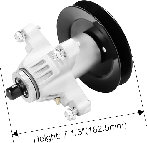 Miniatura 3 de Kit de reconstrucción de 54 pulgadas para Cub Cadet SLT1554 SLTX1054, 3 husillos 618-04126 918-04125, 3 cuchillas 742-0677 942-0677, cinturón de 138