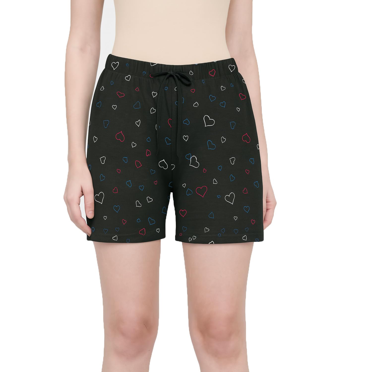 brand flex Women's Regular Shorts Black-picture-14