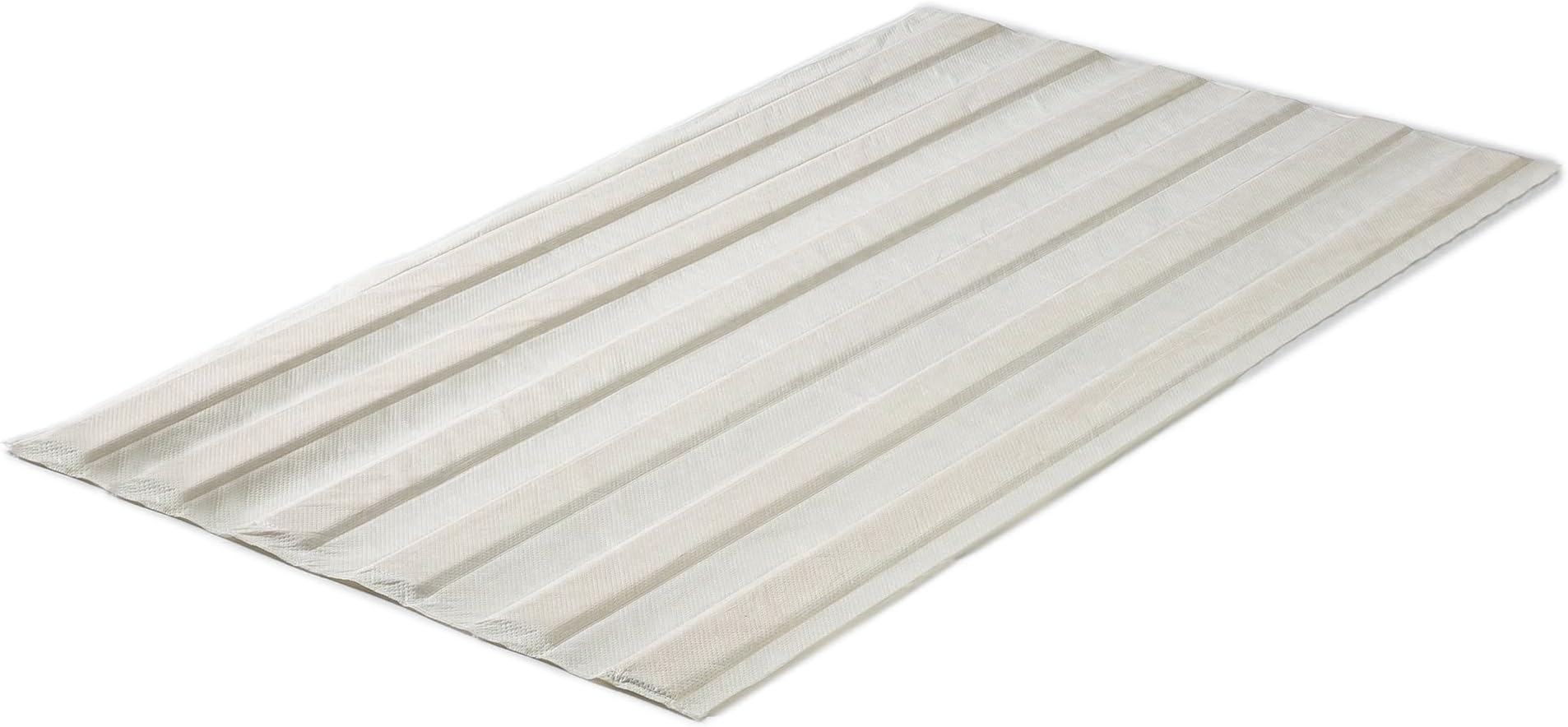 Zinus Solid Wood Bed Support Slats/FabricCovered/Bunkie Board, Twin