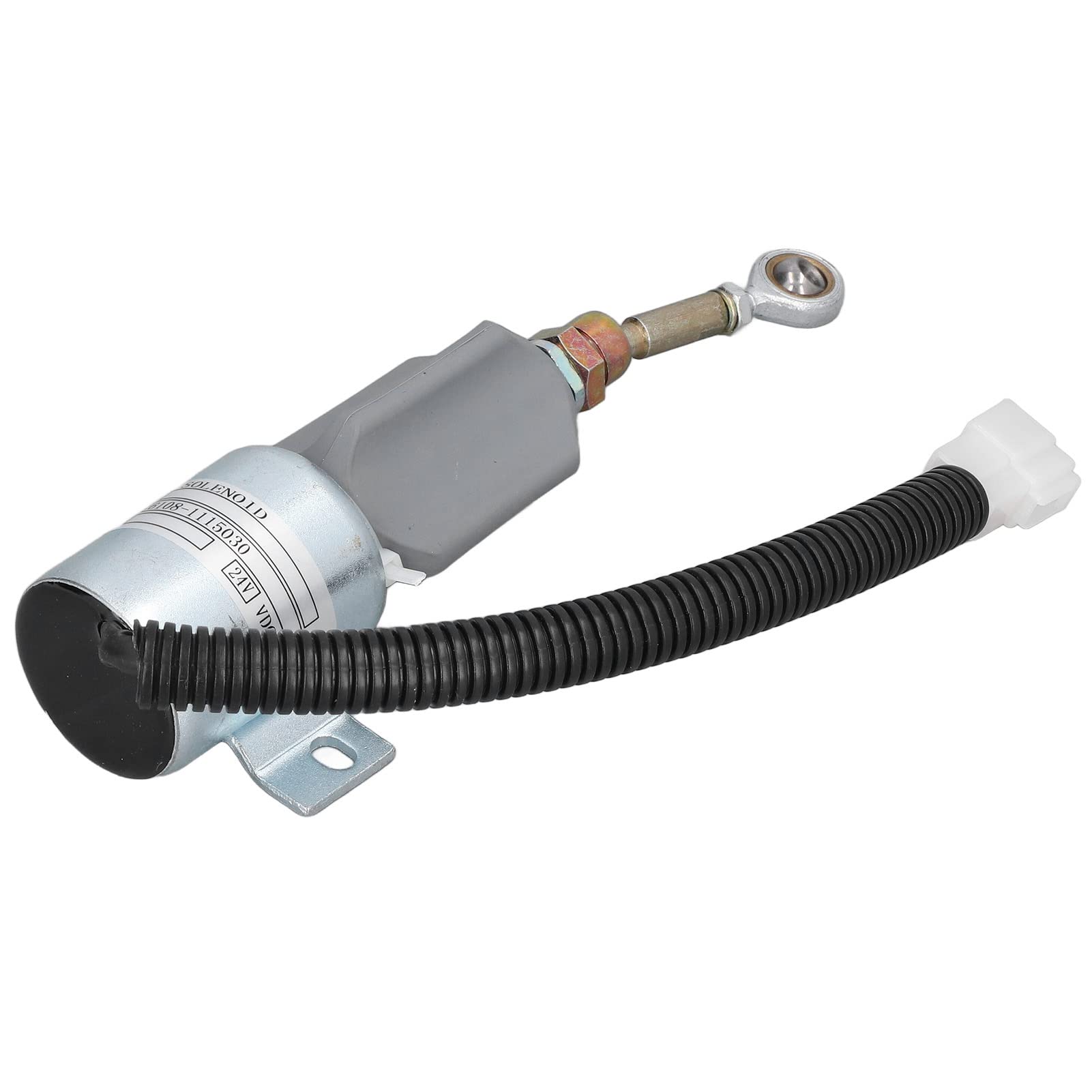 Shutoff Solenoid Valve Engine, 6108‑1115030 Engine Cut Off Solenoid Flameout Solenoid 6108‑1115030 Replacement for YUCHAI YC85 135