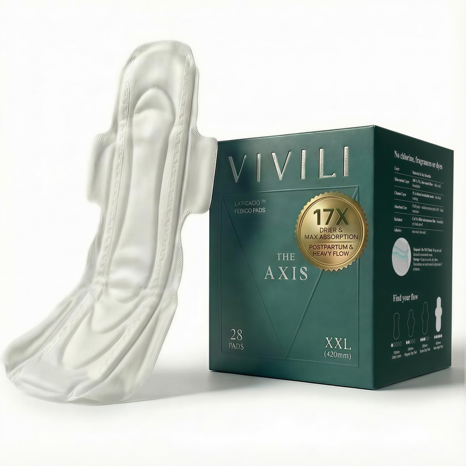 VIVILI Postpartum Pads XXL