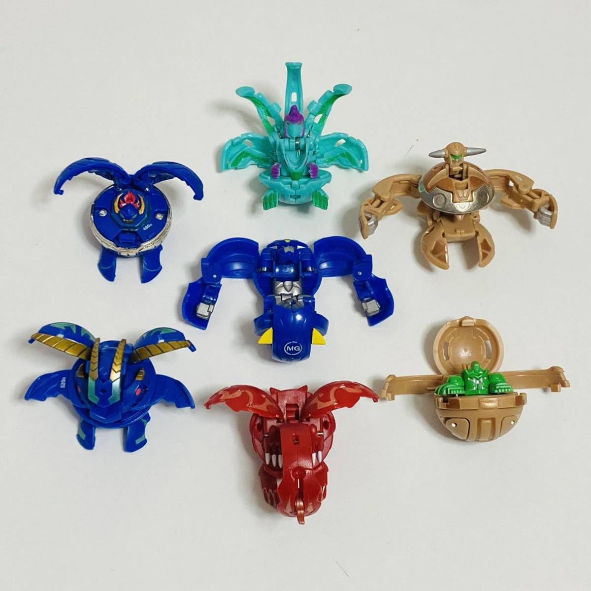 Amazon.co.jp: TOYS トイズ 爆丸 7個セット ヴァンダラス バルカン 