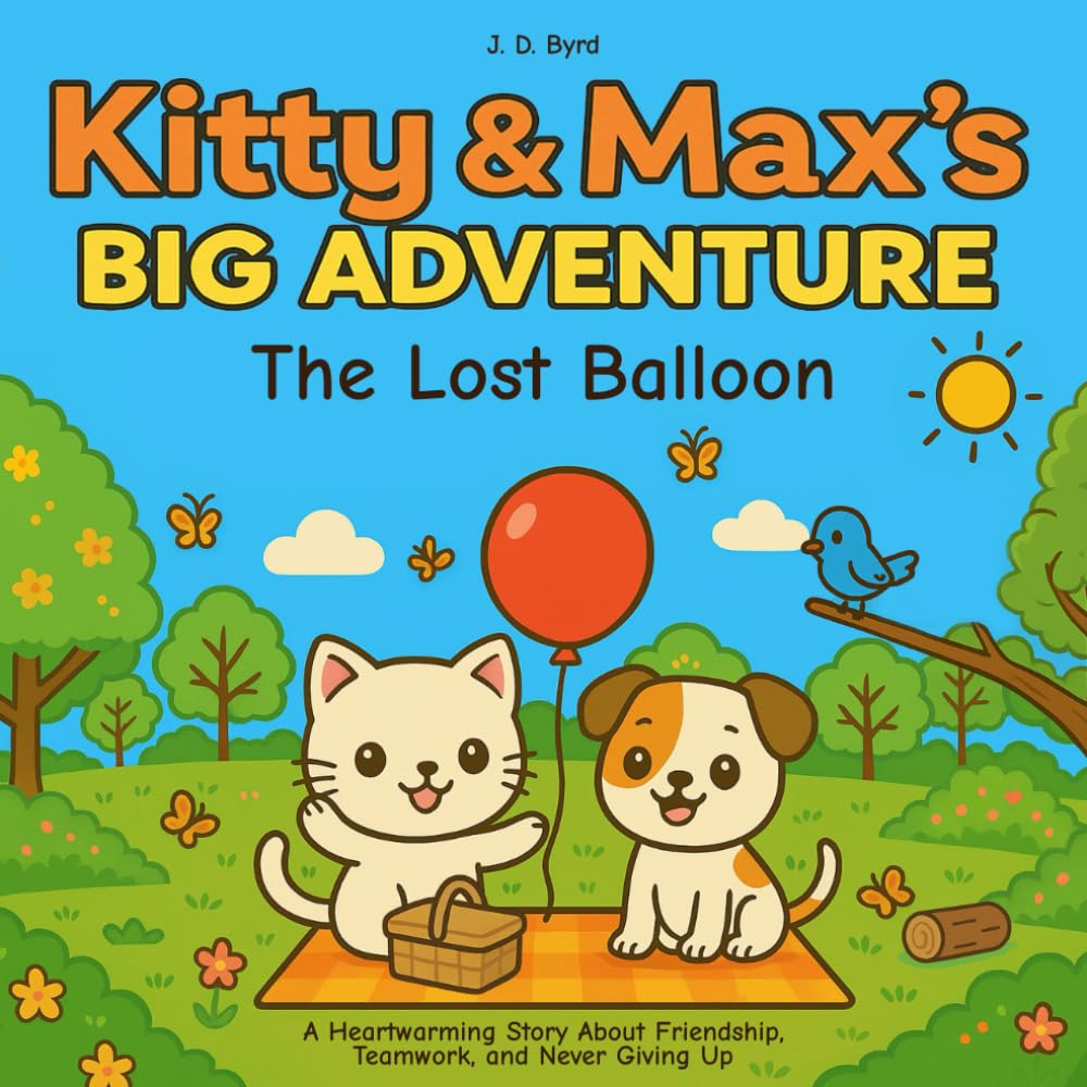 Kitty & Max's Big Adventure: The Lost Balloon: A Heartwarming Story About Friendship, Teamwork, and Never Giving Up