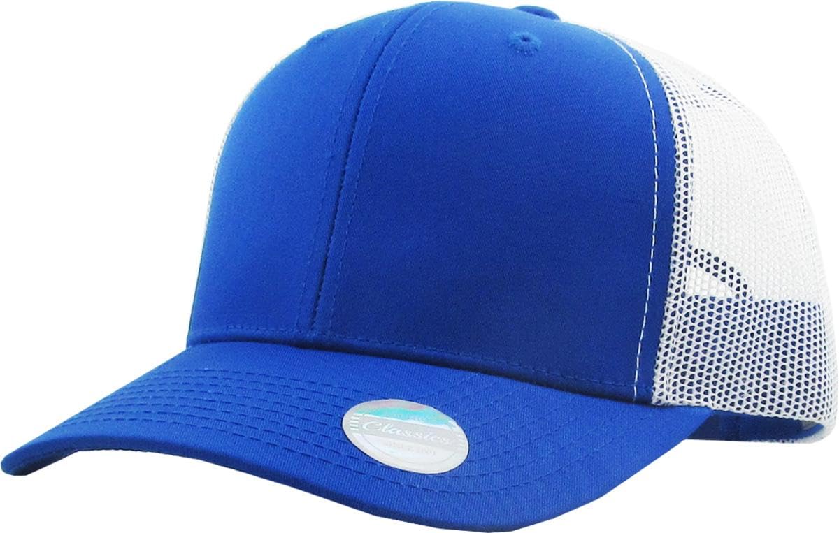 Classic 6 Panel Cotton Twill Mesh Trucker Cap Hat Adjustable Snapback Hat