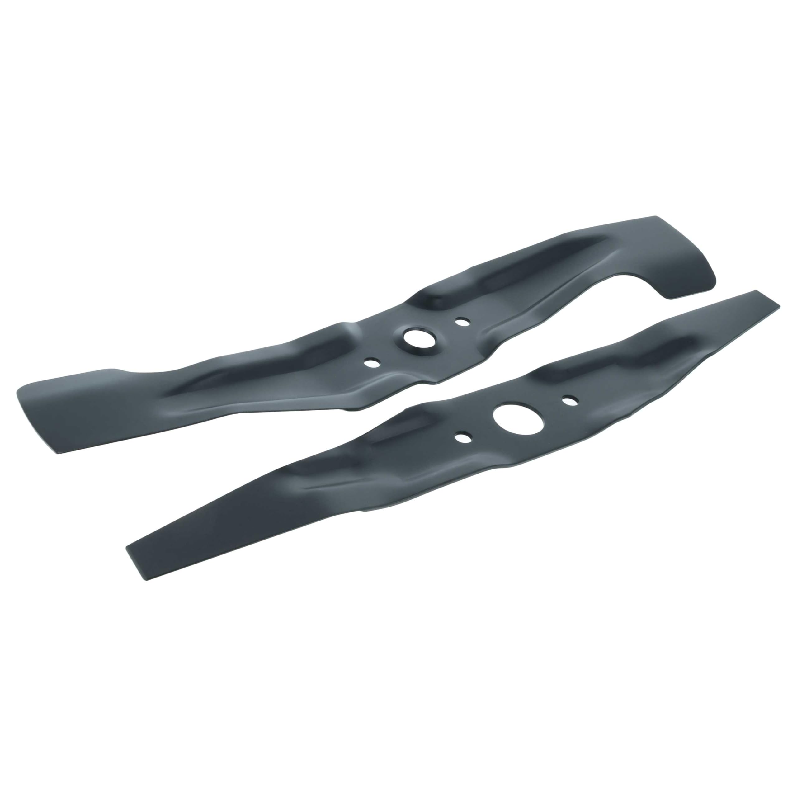 vhbw 2x Lama di ricambio compatibile con Honda HRD536, HRB535, HRX537, HRX537 C1, IZY 53, HRX537 C2 tagliaerba - nero, in acciaio