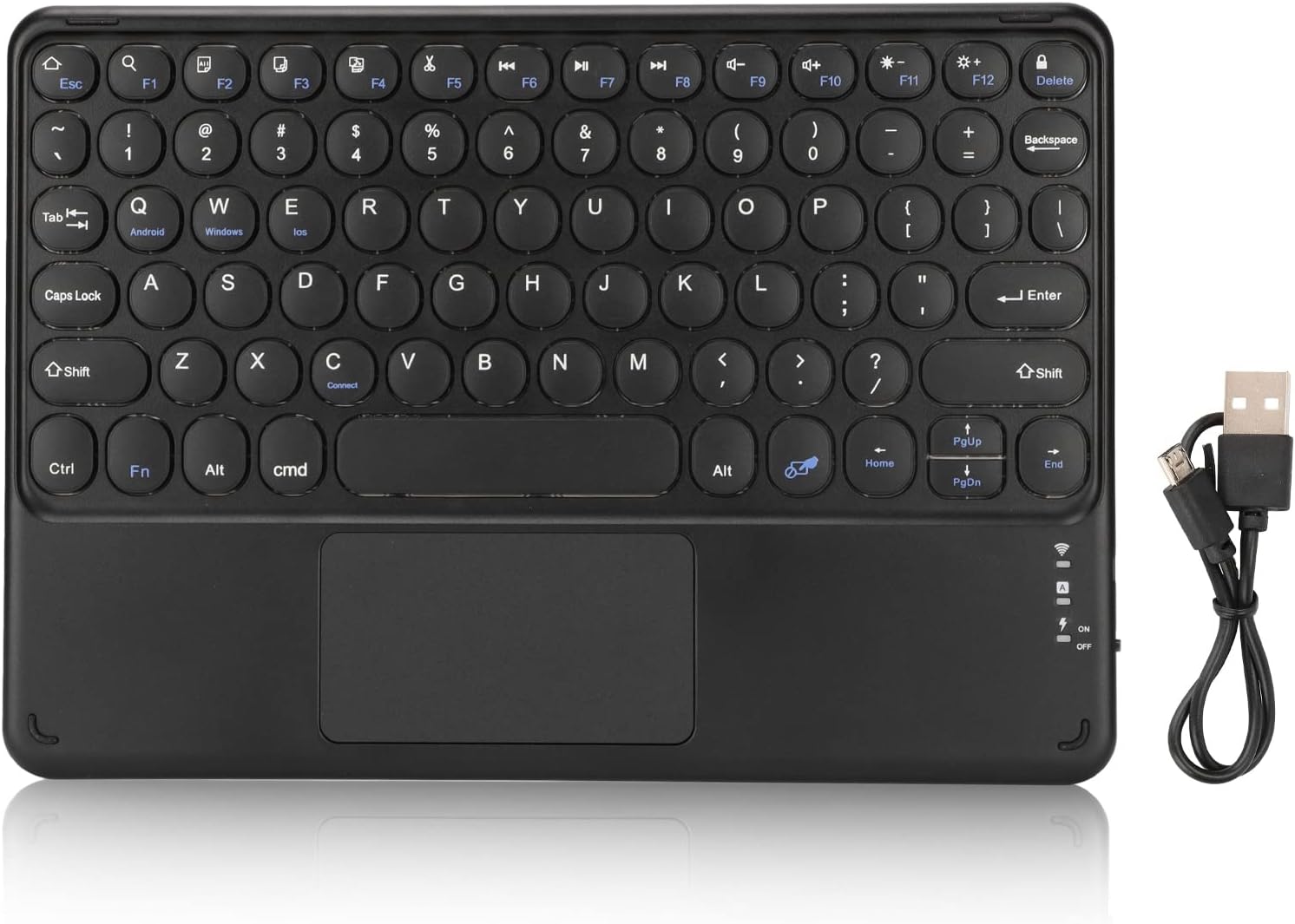 Wireless Touch TV Keyboard Bluetooth Keyboard,Wireless Keyboard,10in Wireless