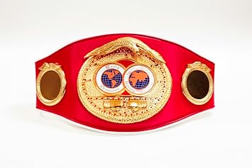 Boxing Championship Title Belt | Adult Full Size | 4mm Heavy Zinc Alloy Gold Plates | International Boxing Federation Premium Collector Edition