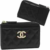 CHANEL ブラック レザー ケース シャネル CHANEL CHANEL コインケース BOY CHANEL ボーイ