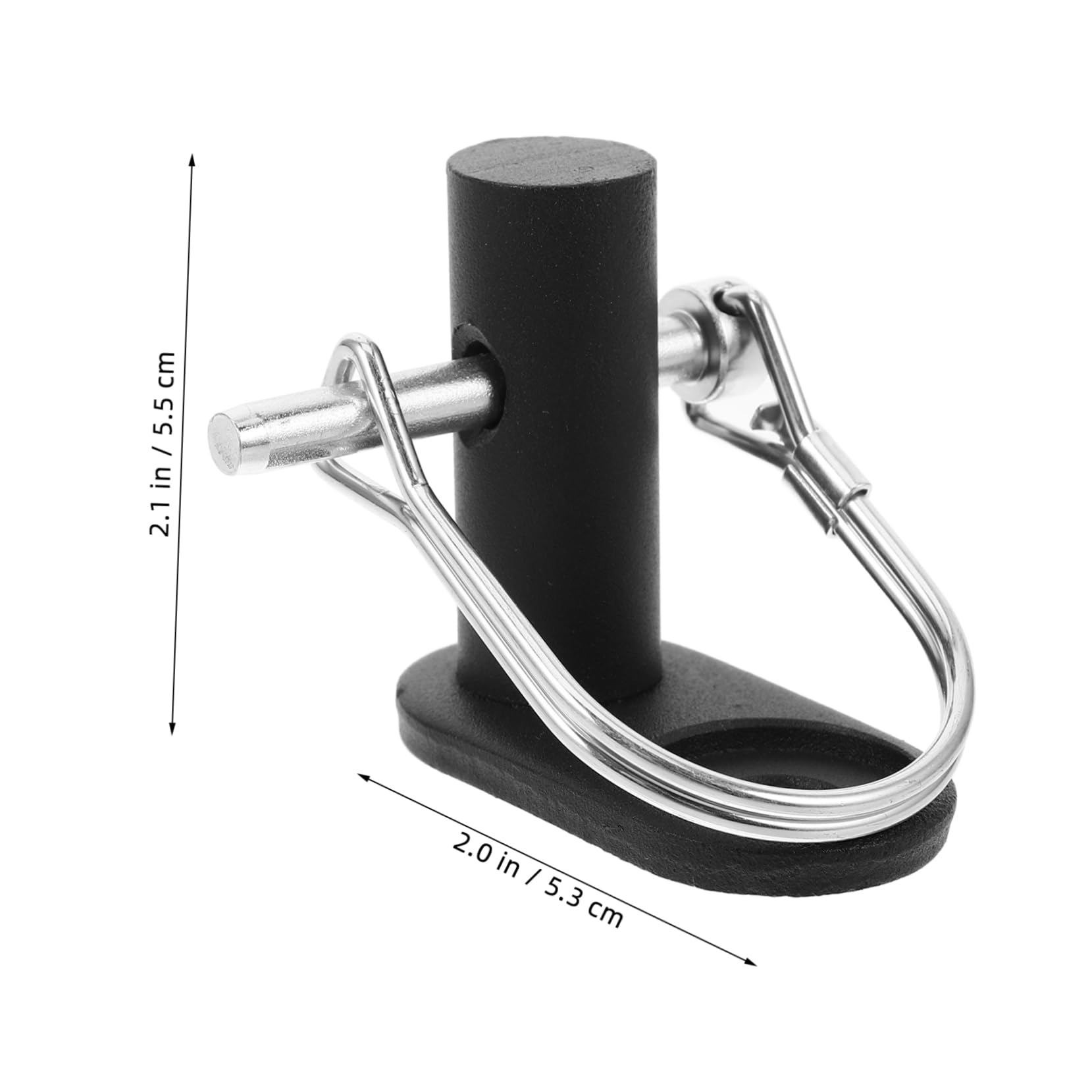 Lock 'N Load (F18804 Black/Orange Flush Mount Bike Tie-Down Strap