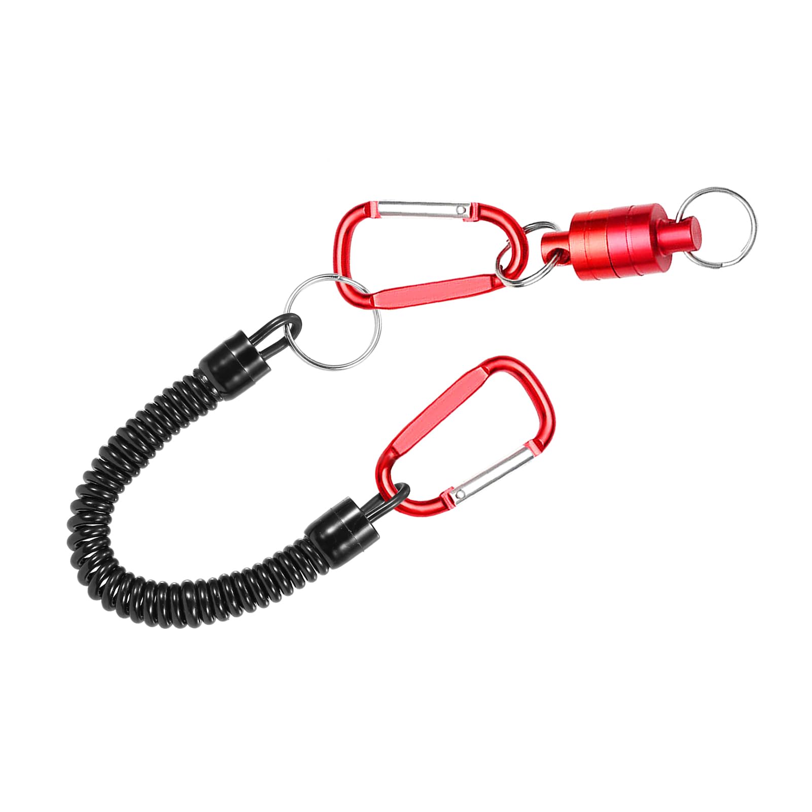 TARSHYRY Car Fishing Rod Holder for SUV Trucks Suction Mount Pole Rack with Quick Release Clamp Rustproof Red