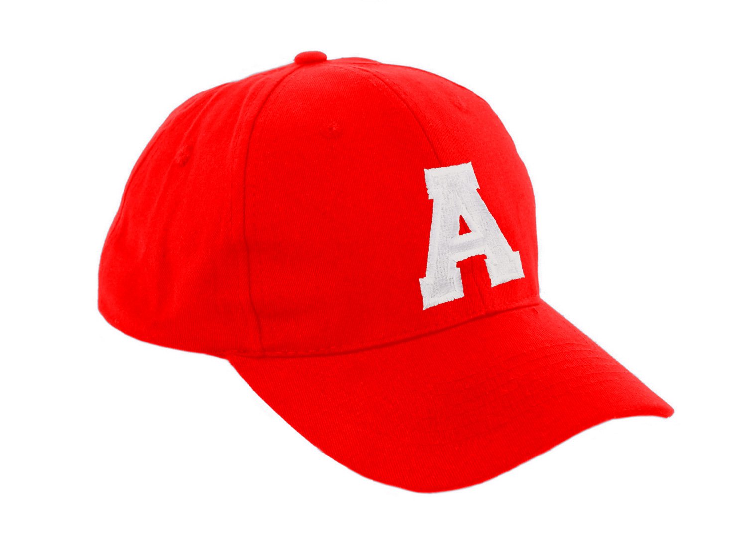 Mfaz Morefaz Ltd Boys A Morefaz New Girl Djustable Baseball Cap Red Children School Caps Kids Hat Sport Lphabet -Z (A)