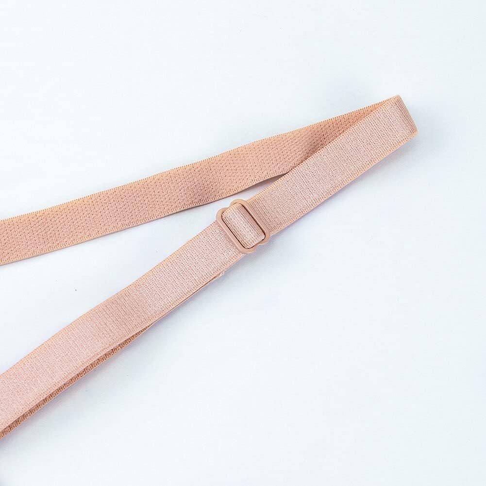 CYHWR Sheer Mesh Transparent Unlined Bra Sexy Wireless Underwear(D308TS-Beige-M) - Image 6