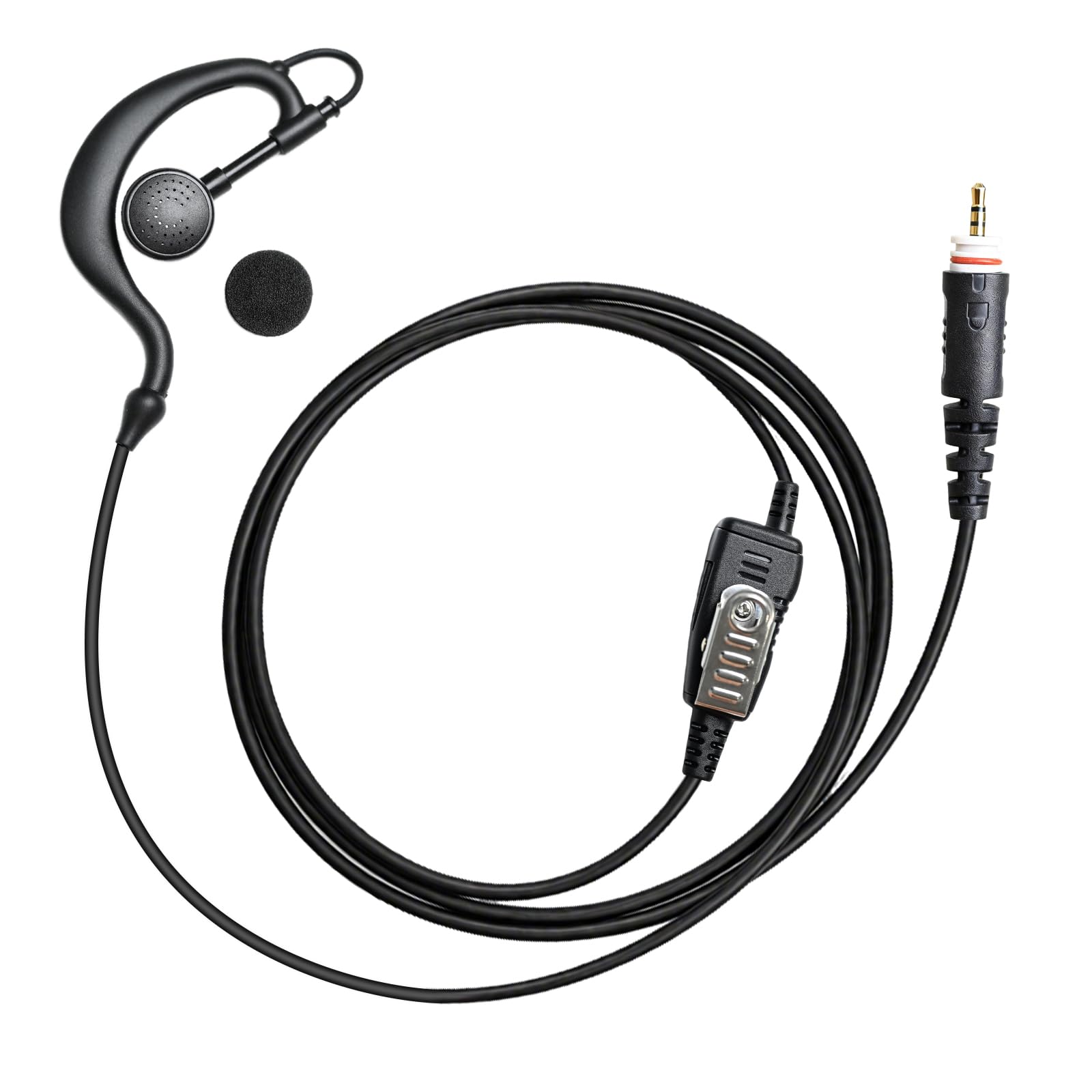 Auricular walkie talkie con micrófono PTT integrado para una transmisión de audio clara y continua 8