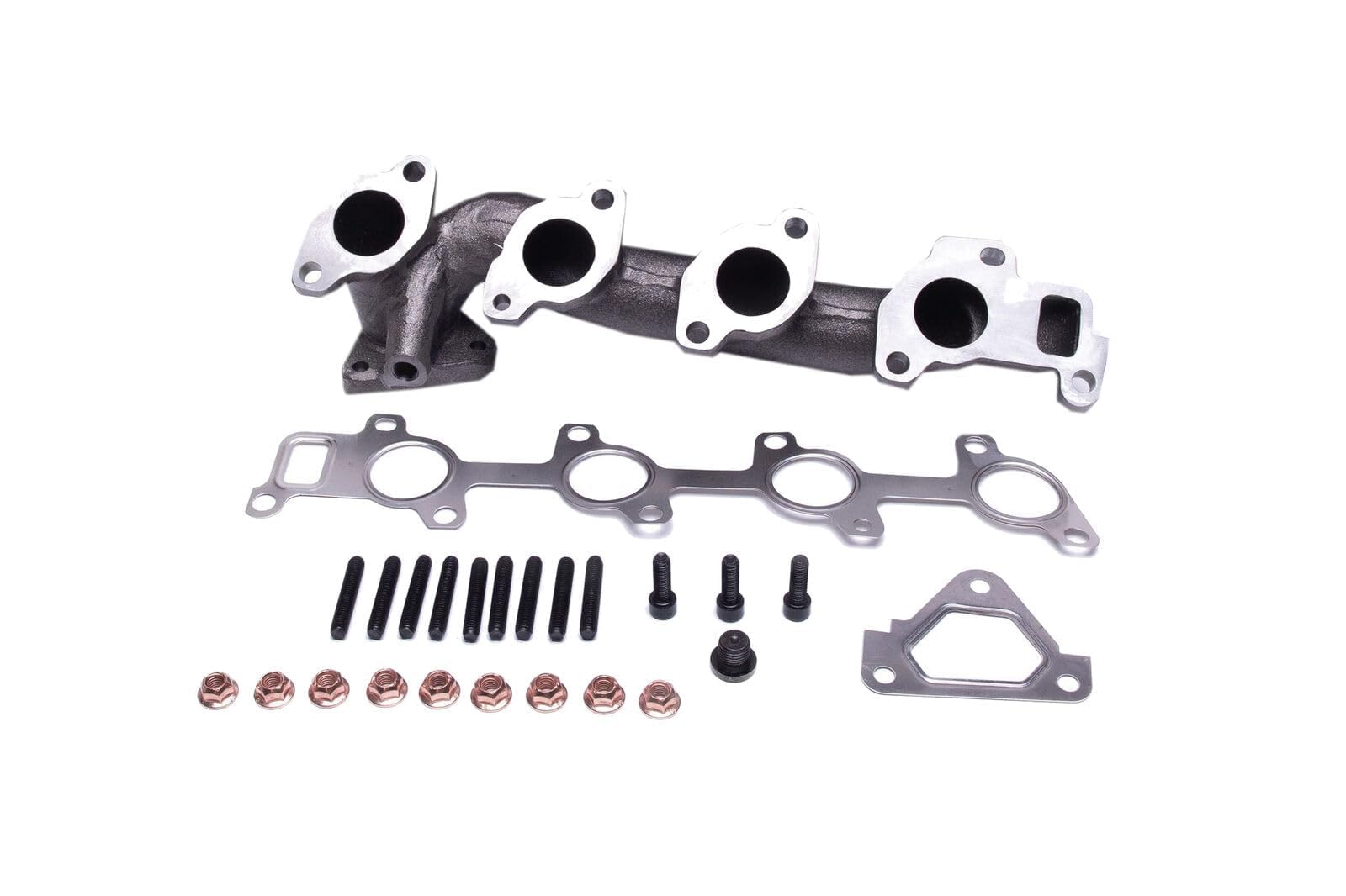 Collettore di Scarico 220 CDI OM646 W203 C209 W211 W906 W639 A6111420501 A6461420201 A6461420301 6111420501 6461420201 6461420301 con Kit Guarnizioni in Ghisa Sferoidale