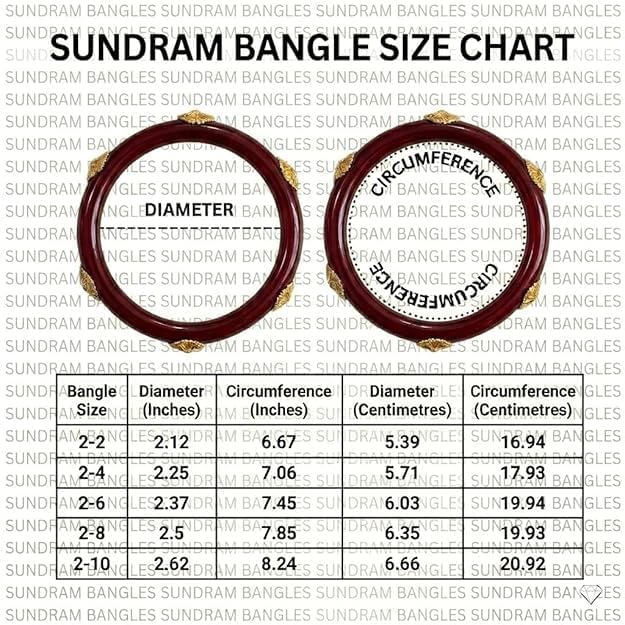 Image of SUNDRAM Women's Premium Fancy Glass Bangles for Women & Girls |with Zircon Gemstone Work & Charm| Traditional Ethnic Bangles Set of 12