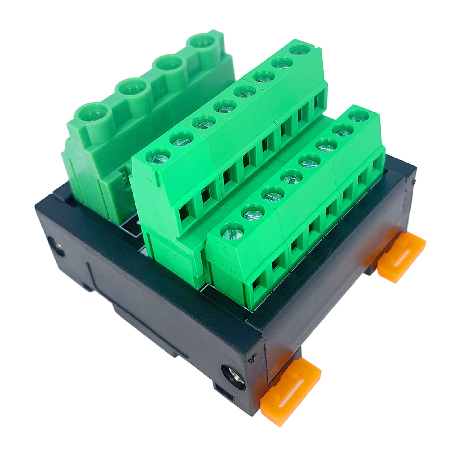 Buy Jienk Screw Terminal Block Power Distribution Module, 30A DIN Rail