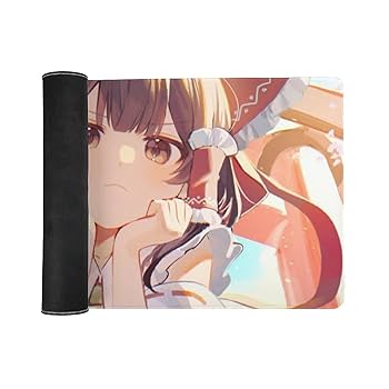 Amazon.co.jp：デスクマット 博麗霊夢 東方シリーズ 大型 デスク