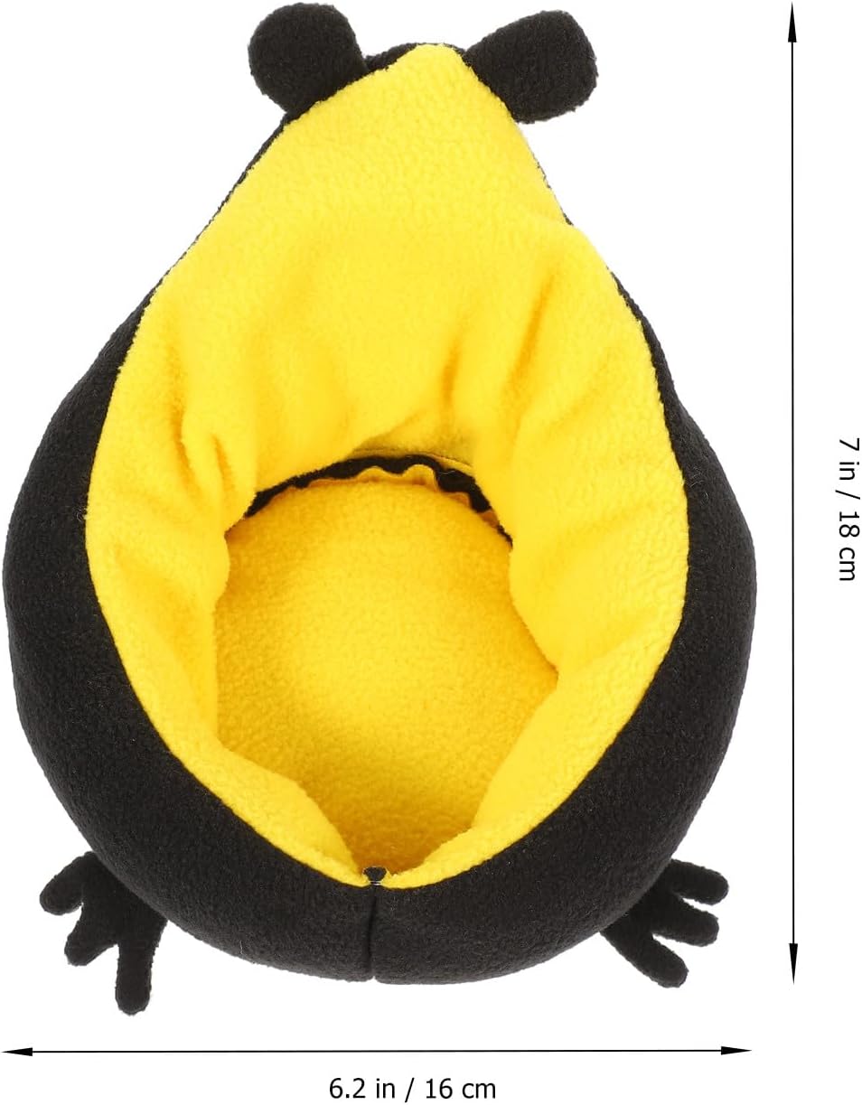 Hamster Sofa and Cage Rat Bed Warm Cotton Pet Bed for Small Animals Guinea Pigs Chinchillas Cozy Sleeping Nest