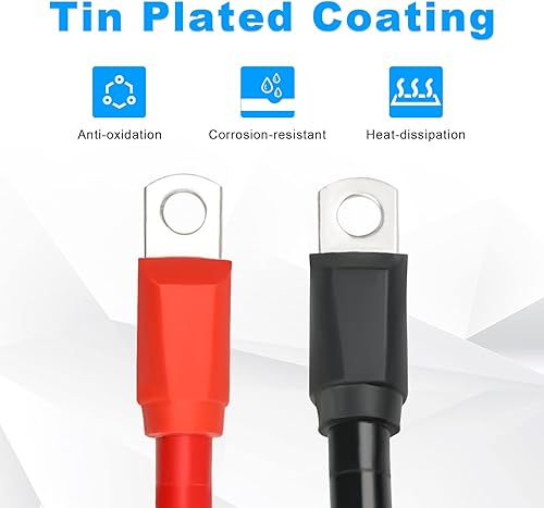 Miniatura 4 de Kits de cableado de cables de batería compatibles con carritos de golf EZGO TXT 1994-2023 36 voltios 36 V y 48 voltios 48 V, con carrito de golf