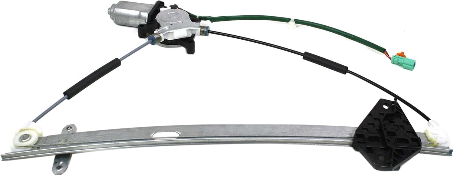 JC Whitney Window Regulator Compatible with 2002-2006 Honda CR-V with Motor Front, Passenger Side HO1351111 JH462925