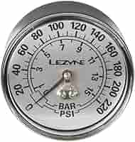 Amazon.com : Lezyne 220 Psi Bicycle Pump Replacement Gauge