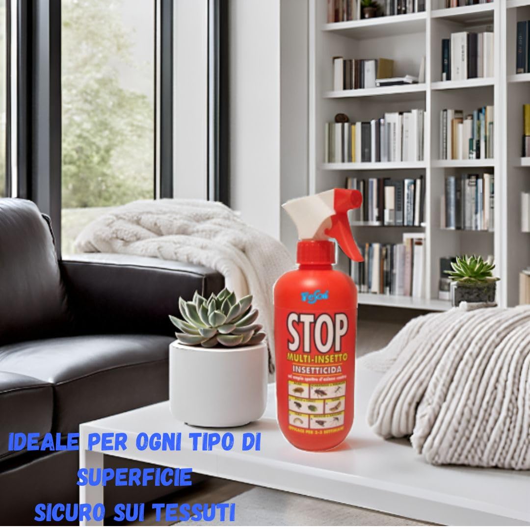 Insetticida zz paff Multi Insetto spray da interno per casa e ufficio 375 ml- stop agli Acari Formiche Pulci Cimici Tarme Mosche Scarafaggi (2)