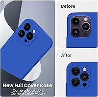 Vista 507 de FireNova Designed for iPhone 13 Pro Max Case, Silicone [Camera Protection] Phone Case with [2 Screen Protectors], Soft Anti-Scratch Microfiber Deep