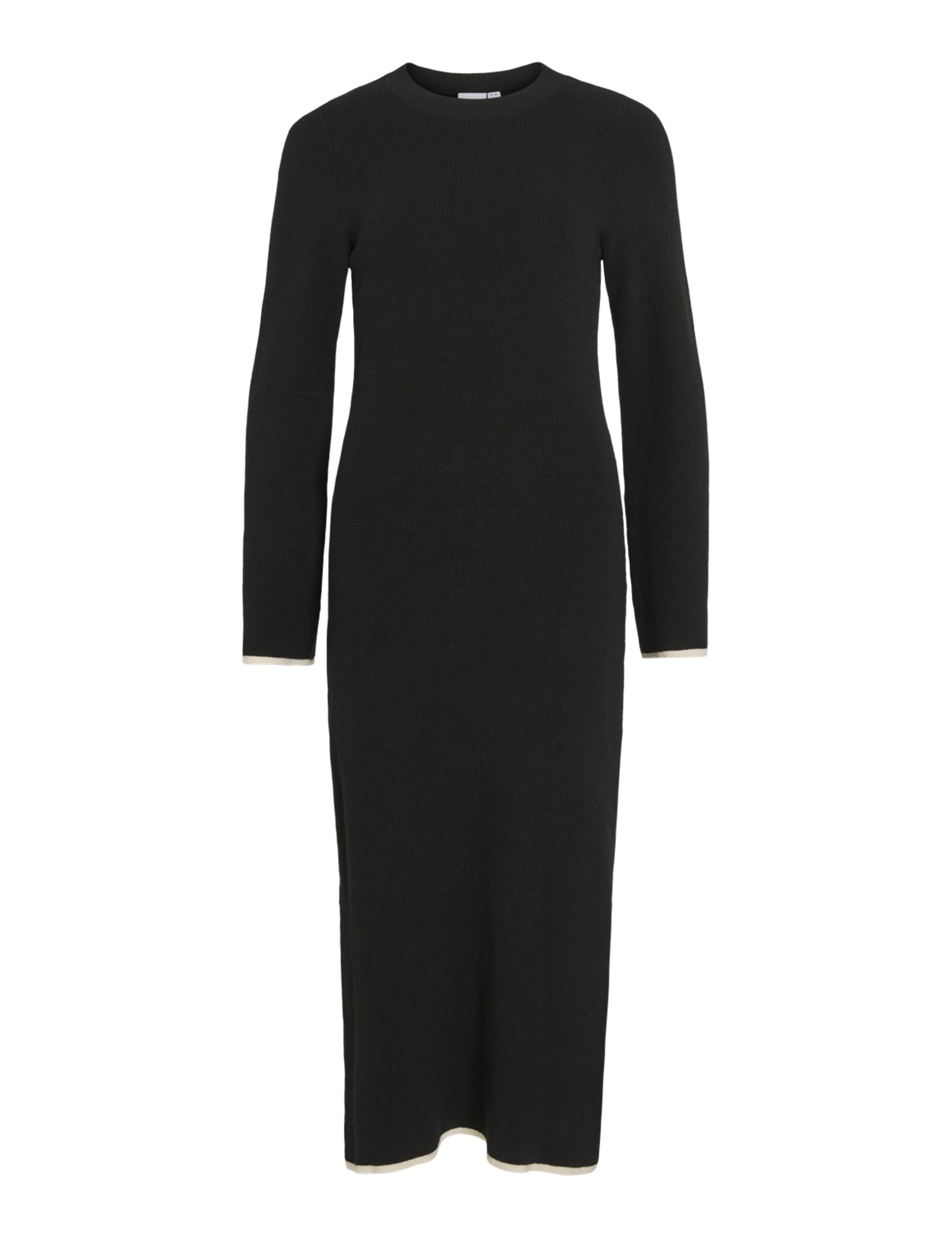Vila Vikerry O-Neck L/S Knit Maxi Dress- Vikerry O-Neck L/S Knit Maxi Dress-Noos Mujer (Pack de 1)