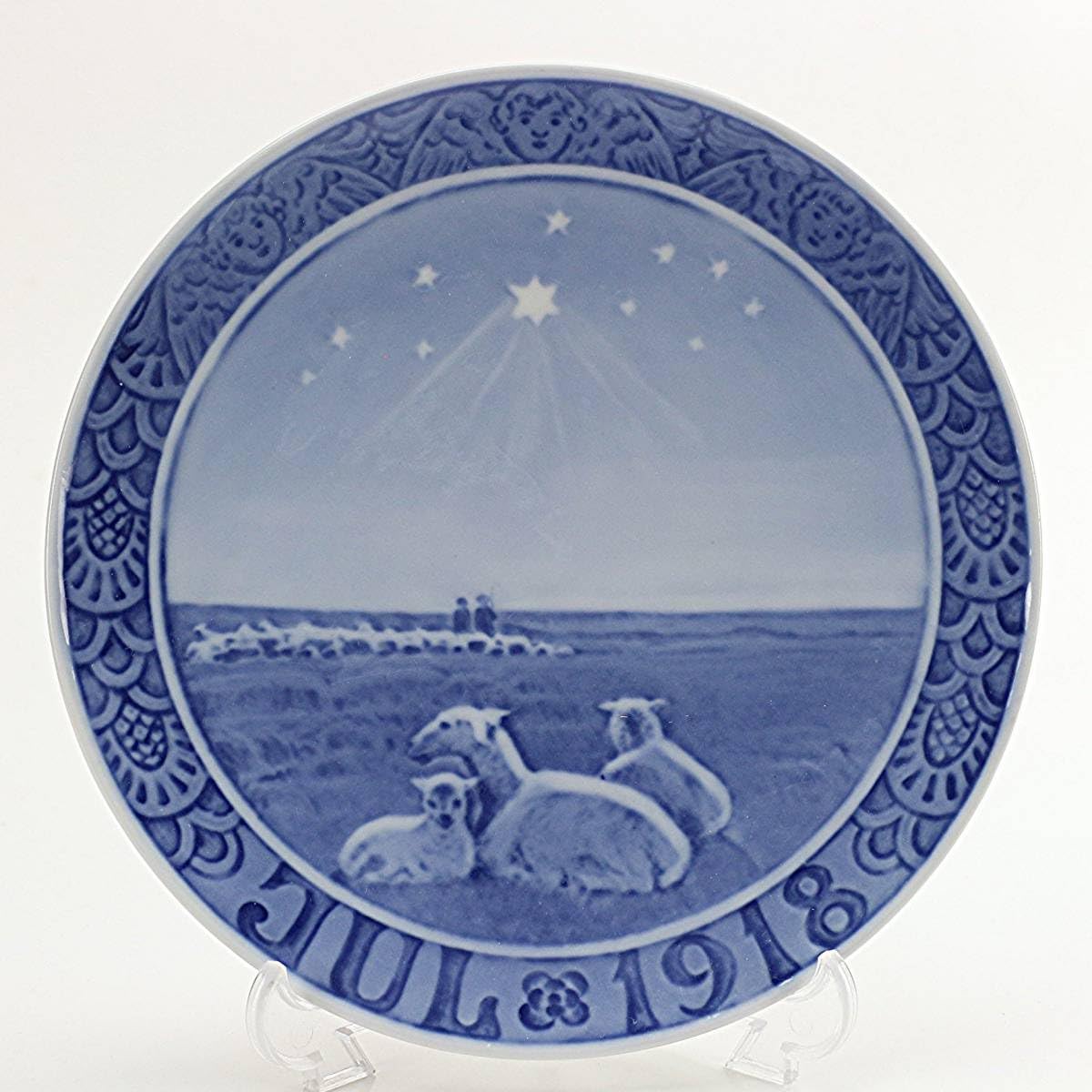 【ロイヤルコペンハーゲン】　１９１８年・イヤープレート　羊飼い 楽天市場】ロイヤルコペンハーゲン イヤープレート1918『羊と羊