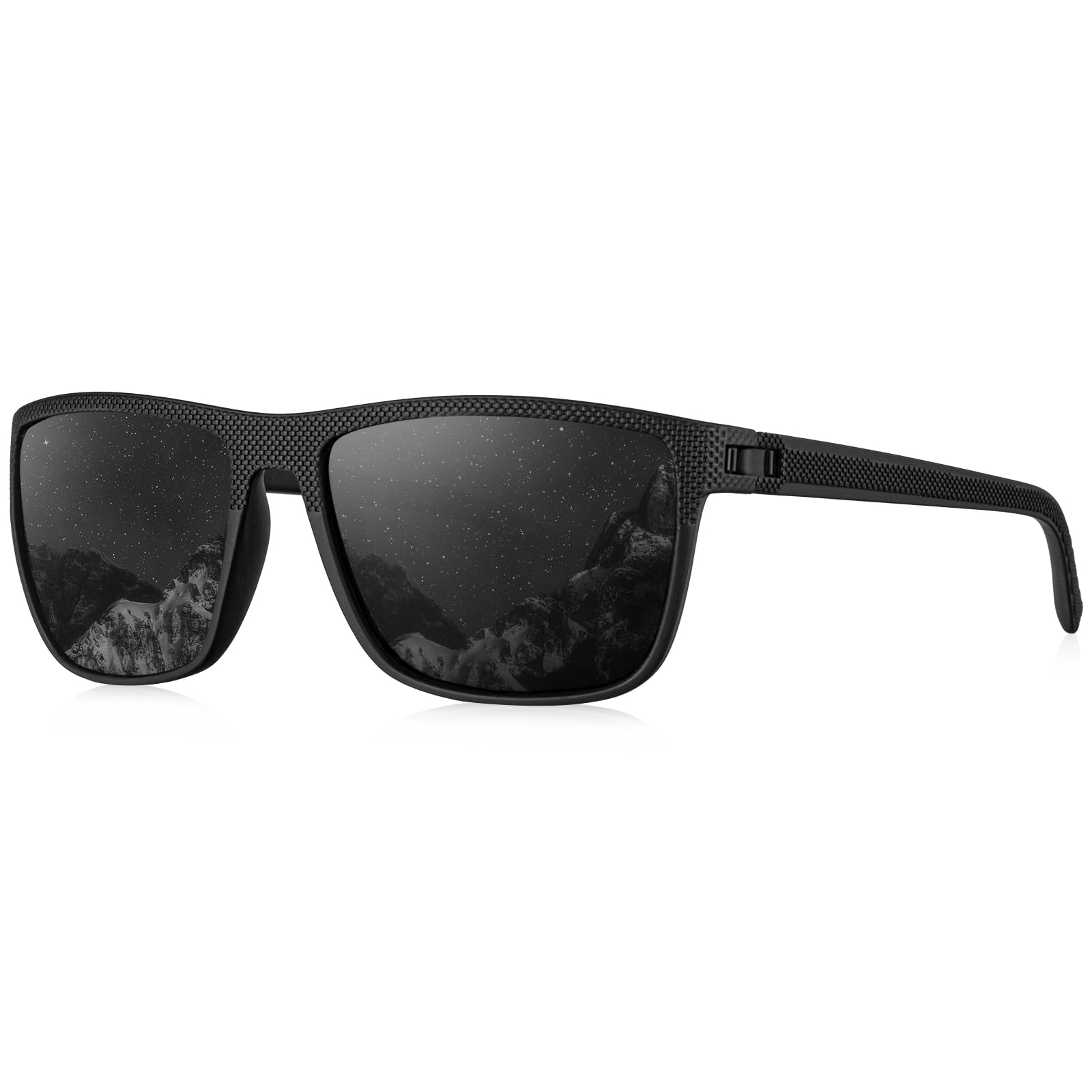 NSSIWSunglasses for Men, Stylish Polarized Sun Glasses for Men with Lightweight Frame and UV Protection