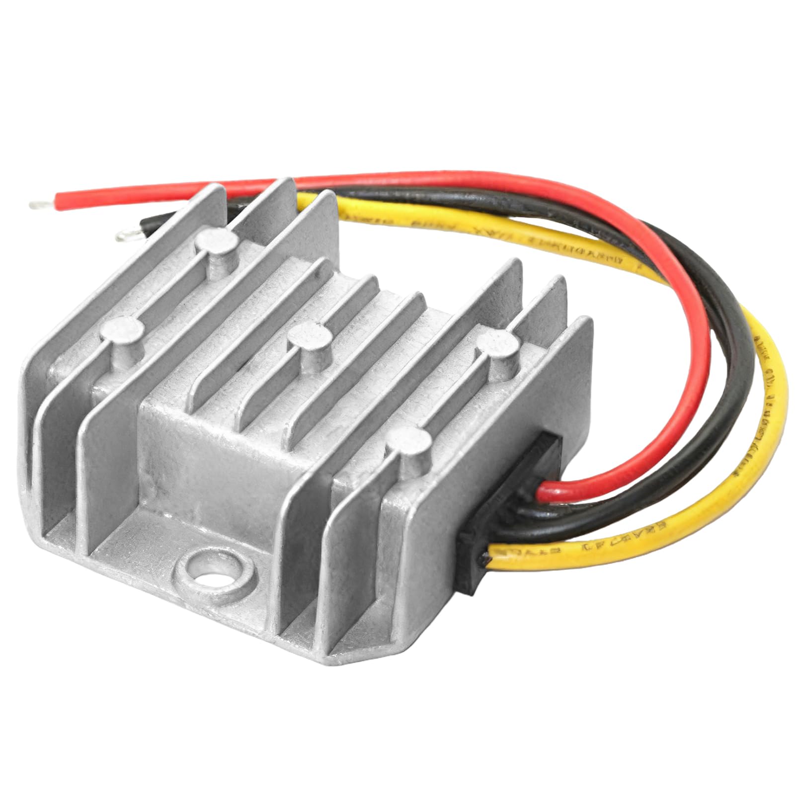 Przetwornica napięcia DC 8 V-40 V na 12 V 5 A 60 W, automatyczny regulator napięcia Step Up Down DC, wodoszczelność IP68, stabilizator napięcia 12 V i ogranicznik napięcia do silnika wentylatora