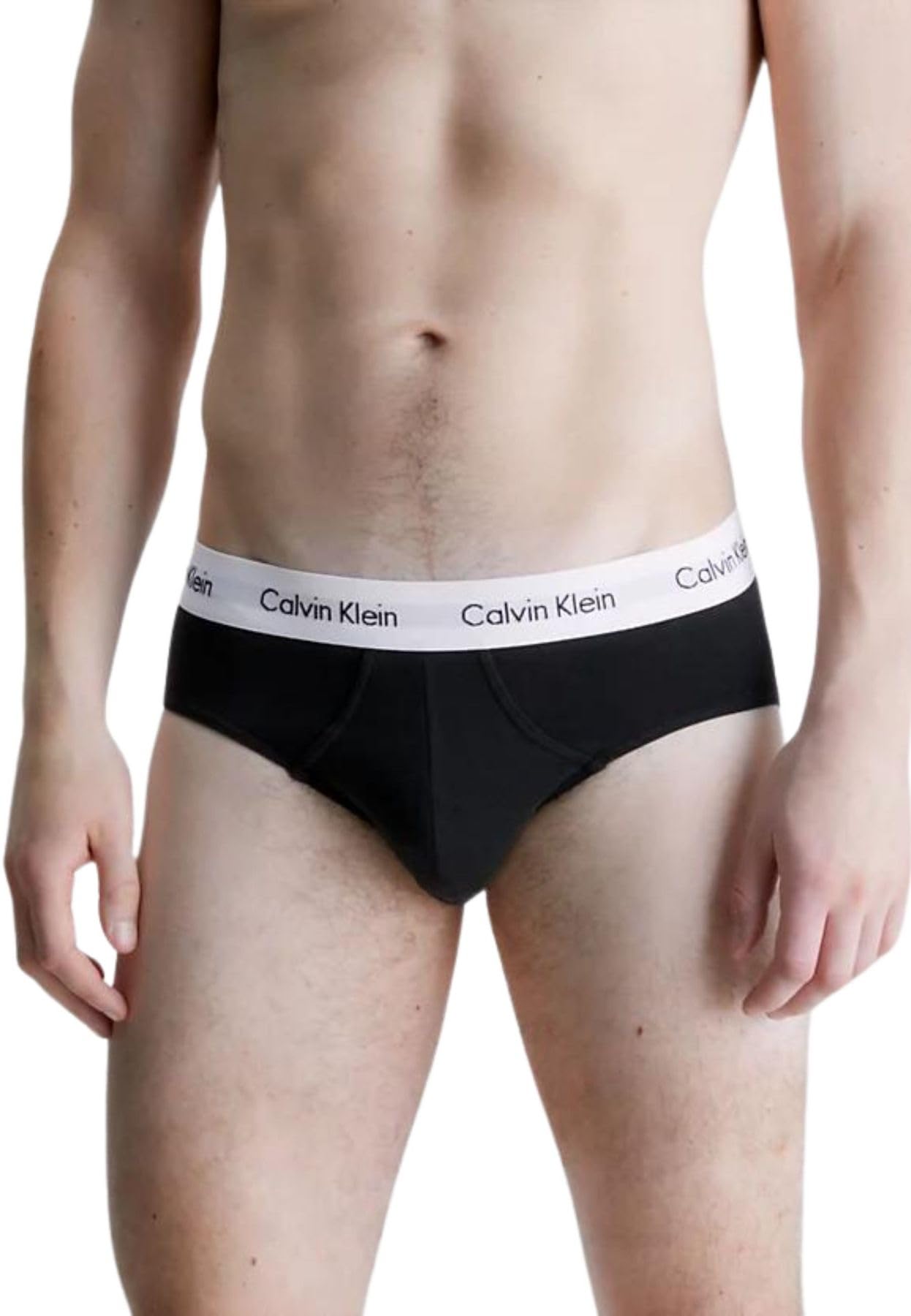 Calvin Klein Slip a Vita Bassa (Pacco da 3) Uomo