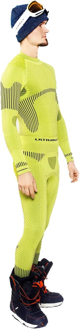 Functional Thermal Baselayer Men’s Compression Leggings for Sports Athletic Pants Running Tights