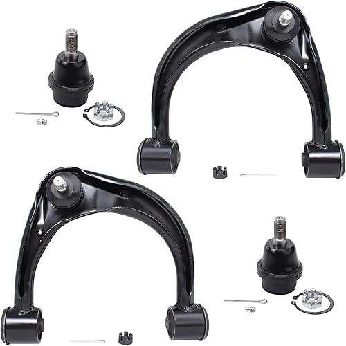 Miniatura 681 de Detroit Axle - Kit de extremo delantero de 14 piezas para Hyundai Tucson 2005-2009 Kia Sportage 2005-2010 2 brazos de control inferiores, 2 rótulas