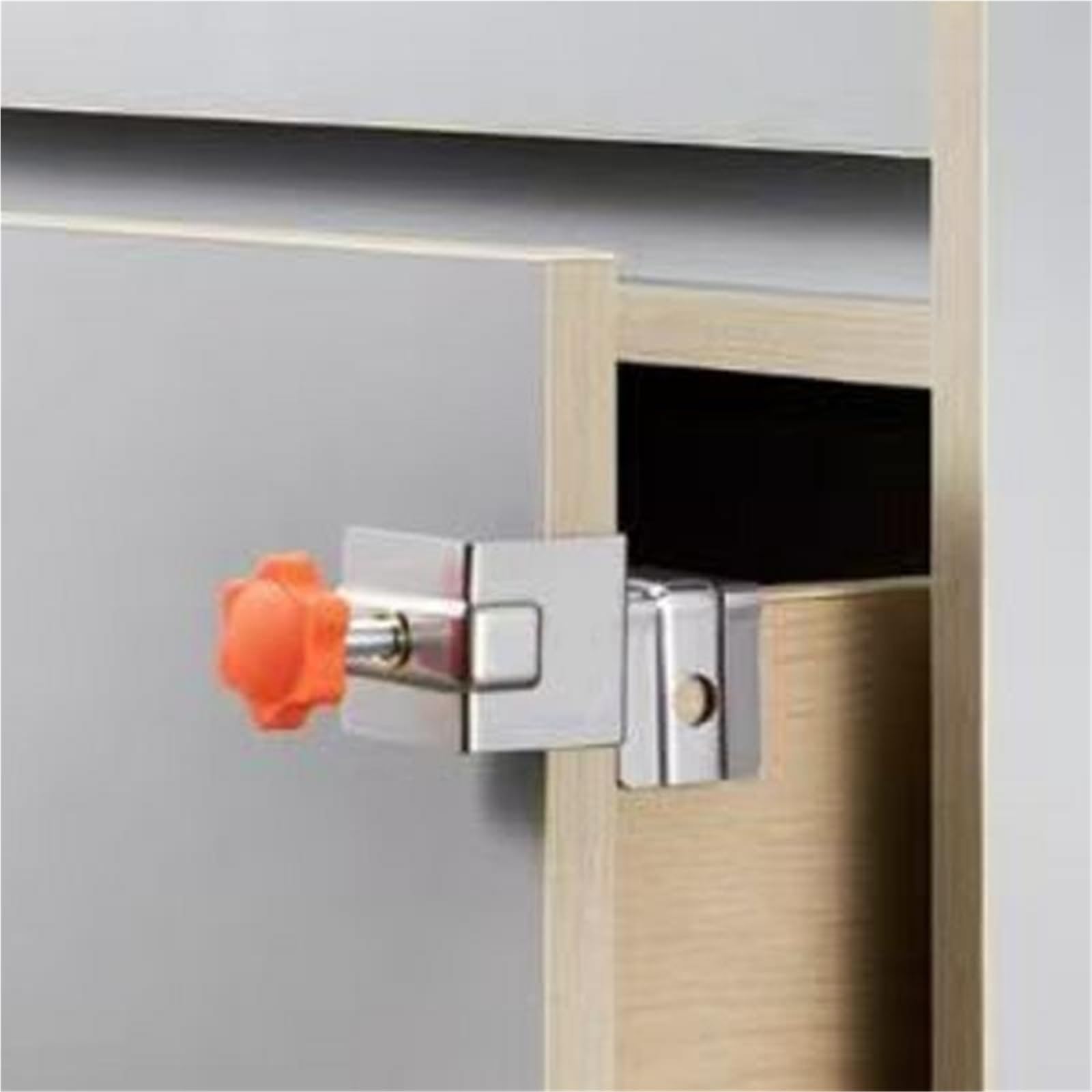 Sargento para Cajones Abrazadera de fijación de cajón ajustable, 2 abrazaderas for panel de cajón, plantilla de montaje de acero inoxidable ajustable for posicionamiento de carpintería de cocina