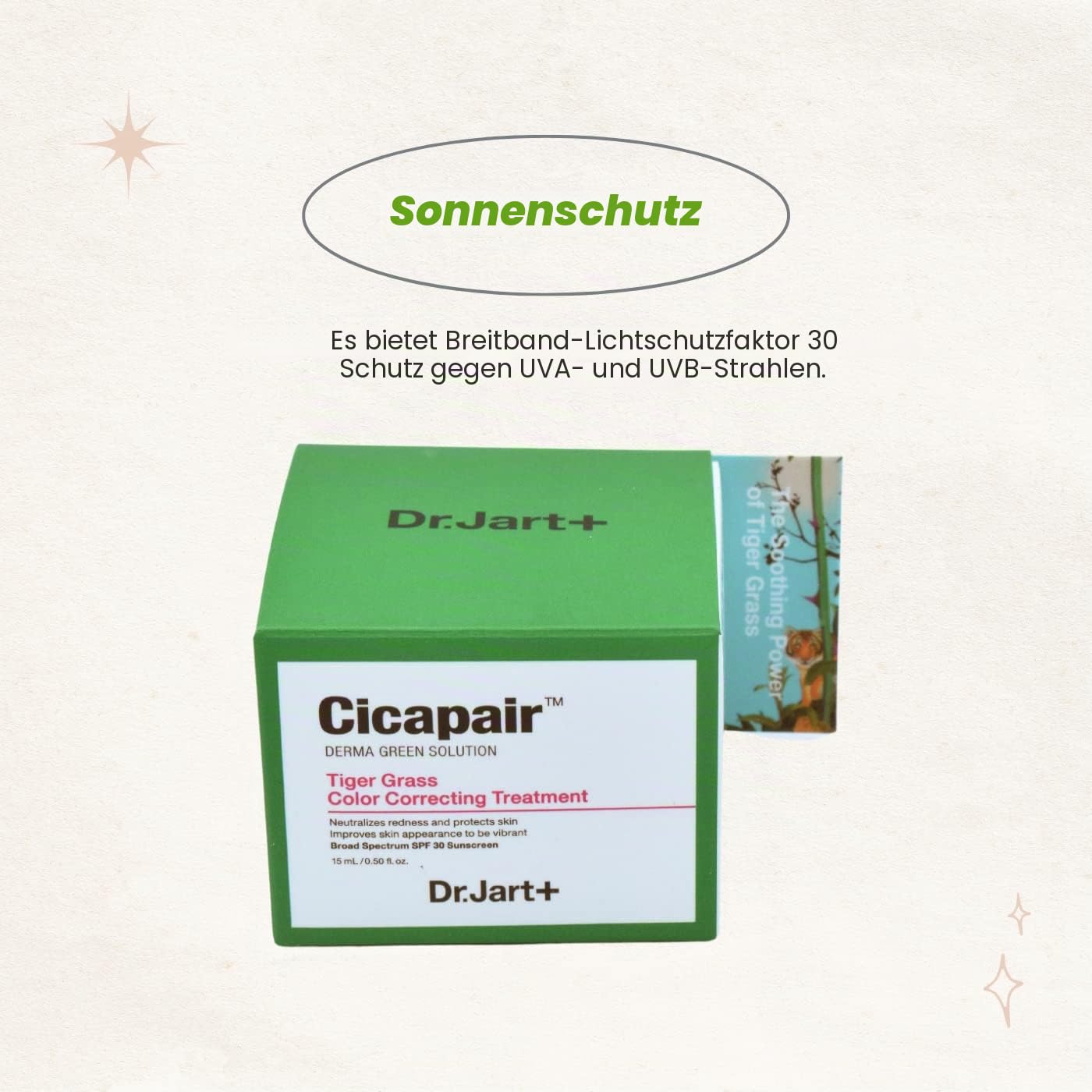 Dr. Jart Dr.Jart Cicapair Tiger Grass Farbkorrekturbehandlung 15 ml