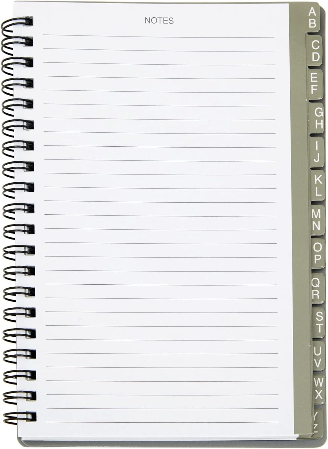 Password Book with Alphabetical Tabs, Spiral Bound Internet Address Keeper Logbook (2 Pack, 6x7 in) : Office Products