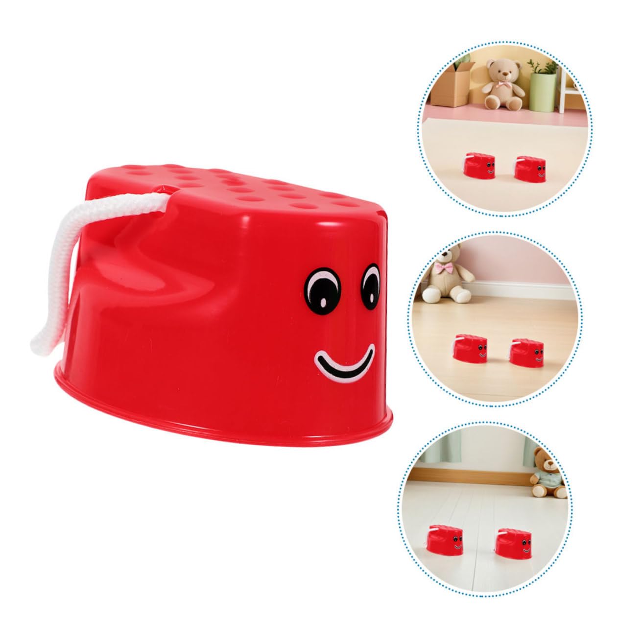 BESPORTBLE 8 Piezas Equilibrio sobre Zancos Juguete De Equilibrio para Caminar Equipo De Entrenamiento De Zancos De Plástico para Caminar Juguete De para Preescolares