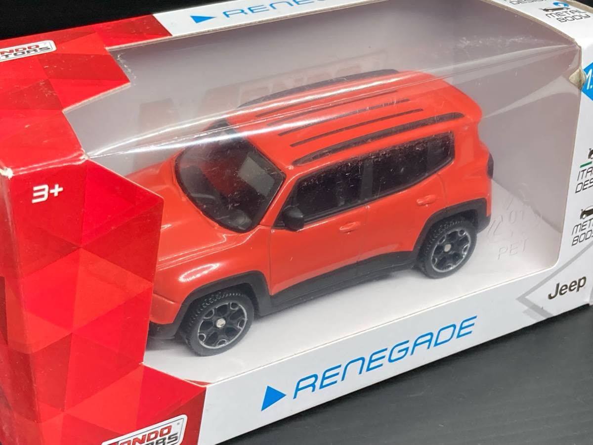 Amazon | 1/43 ジープ レネゲード ミニカー JEEP RENEGADE | ミニカー
