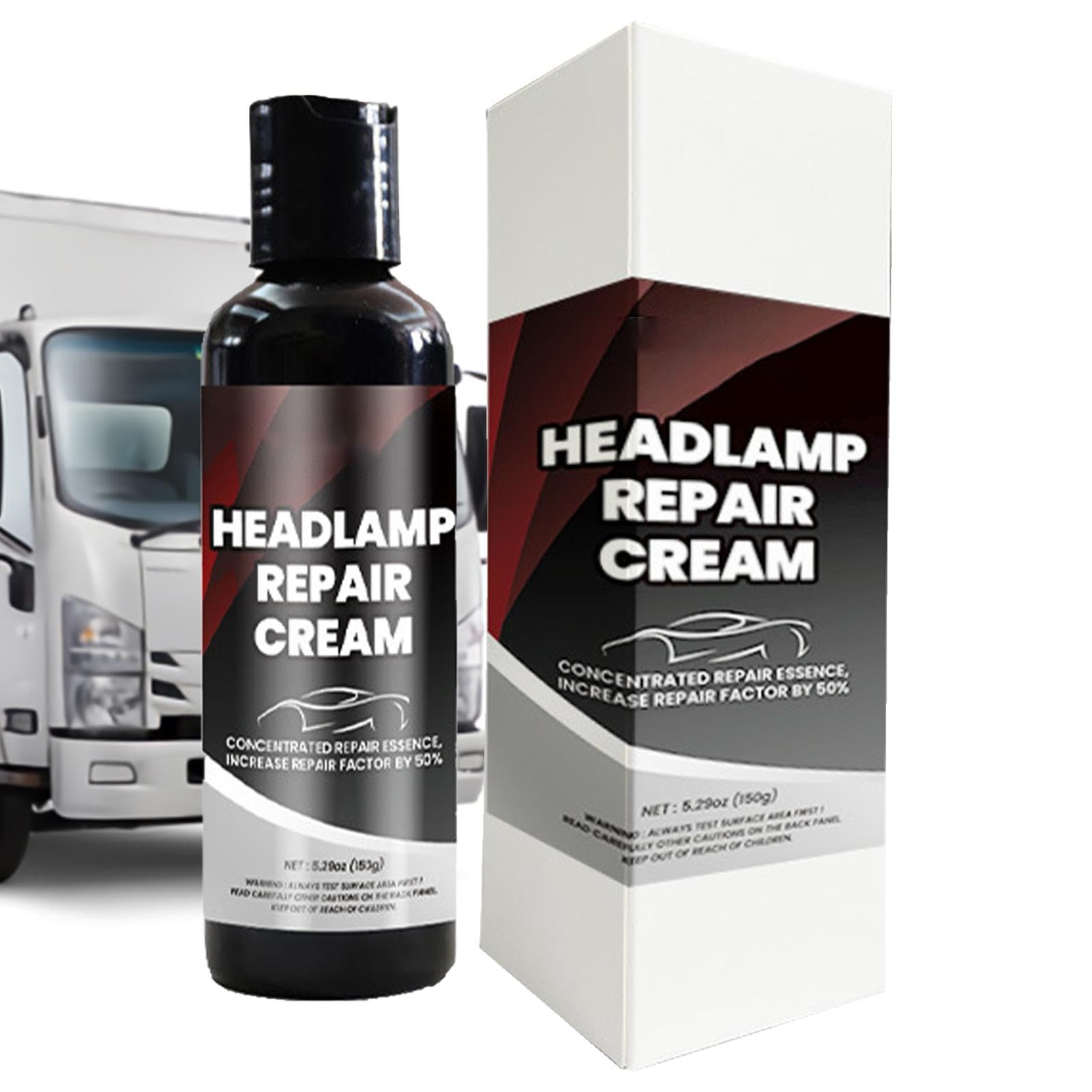 Headlight Repair Cream - 150g Headlight Polisher | Car Headlight